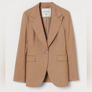Giuliva heritage x h&m tan blazer